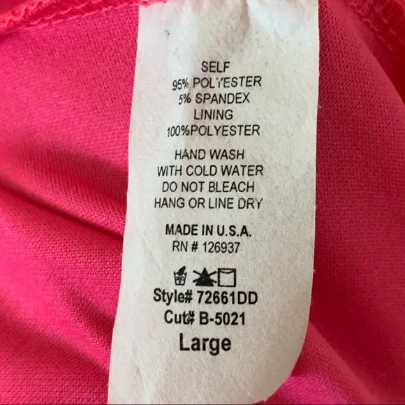 Pinkblush Fuchsia Pink Off Shoulder Maternity Ruffle Trim Mini Dress - Picture 9 of 11